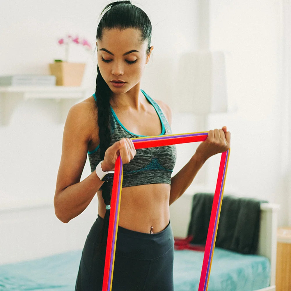 Latex Resistance Band: Strength Training and Fitness