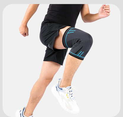 Compression Knee Support Sleeve - Elastic, Breathable, Sports Protector