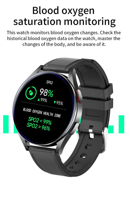 Smartwatch 6: Touch Sports Tracker with Health Monitoring and Bluetooth Calling