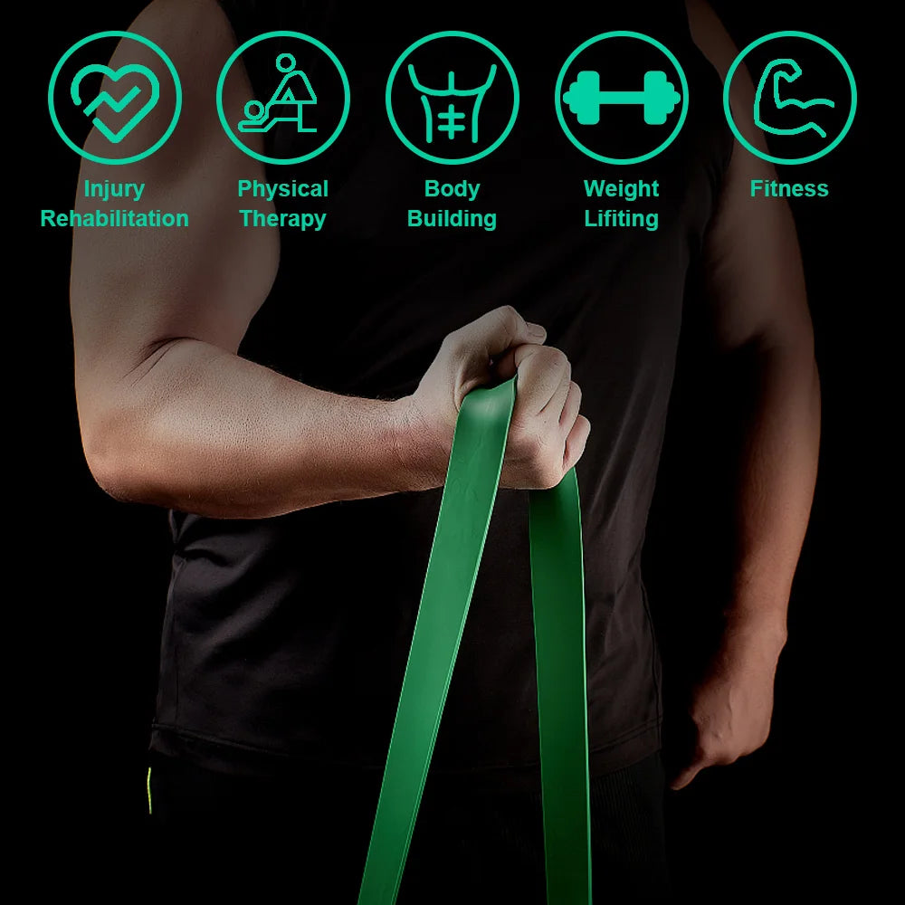 Latex Resistance Band: Strength Training and Fitness